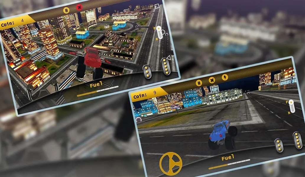 3D Monster Truck Pilot Flying | Indus Appstore | Screenshot