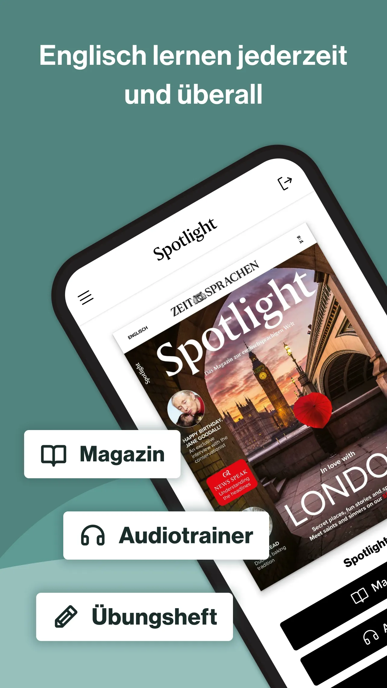 Spotlight - Englisch lernen | Indus Appstore | Screenshot