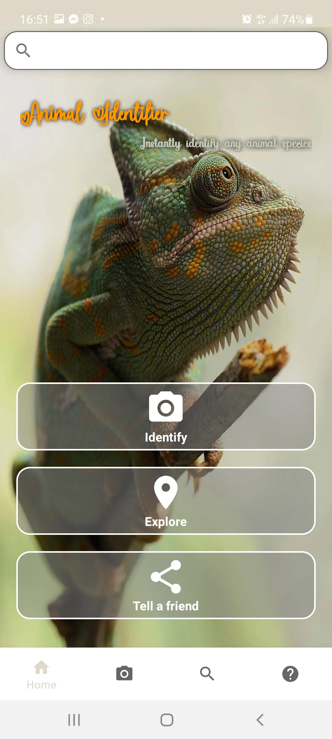 Animal Identifier | Indus Appstore | Screenshot