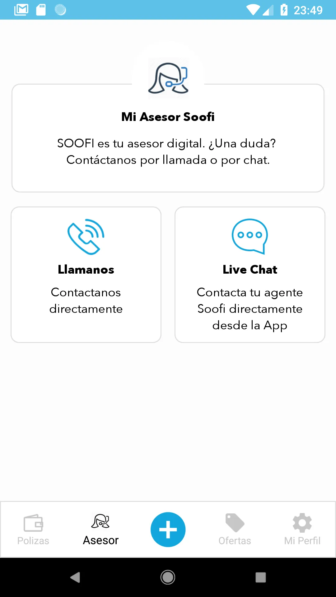 Kalmy Seguros | Indus Appstore | Screenshot