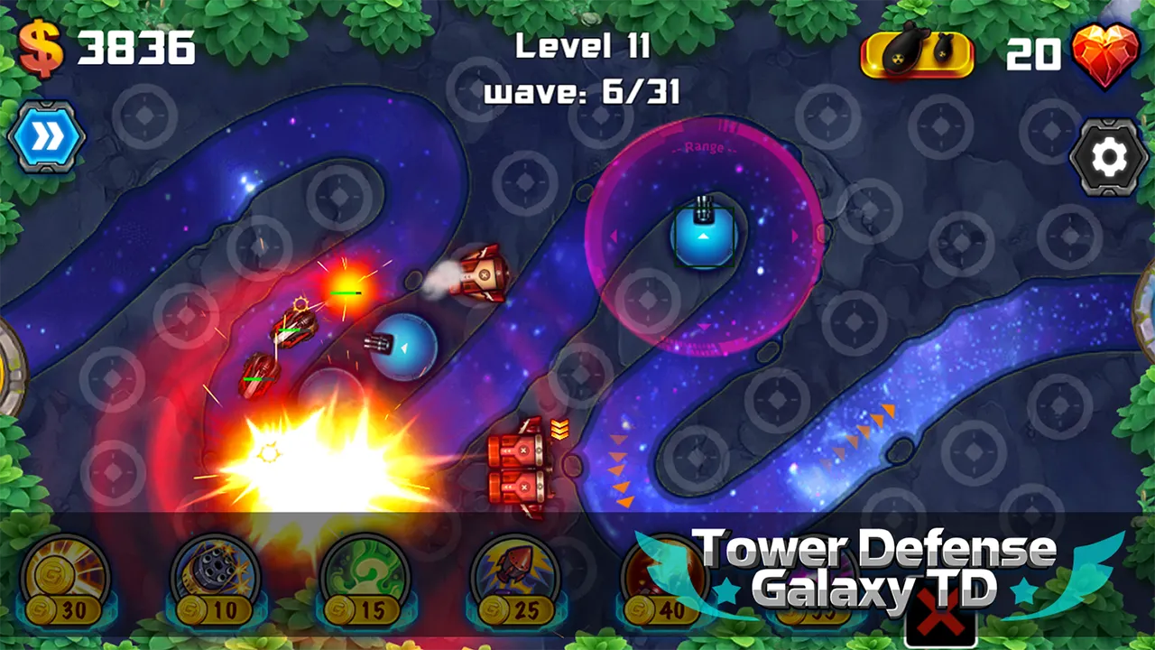 Tower Defense: Galaxy TD | Indus Appstore | Screenshot