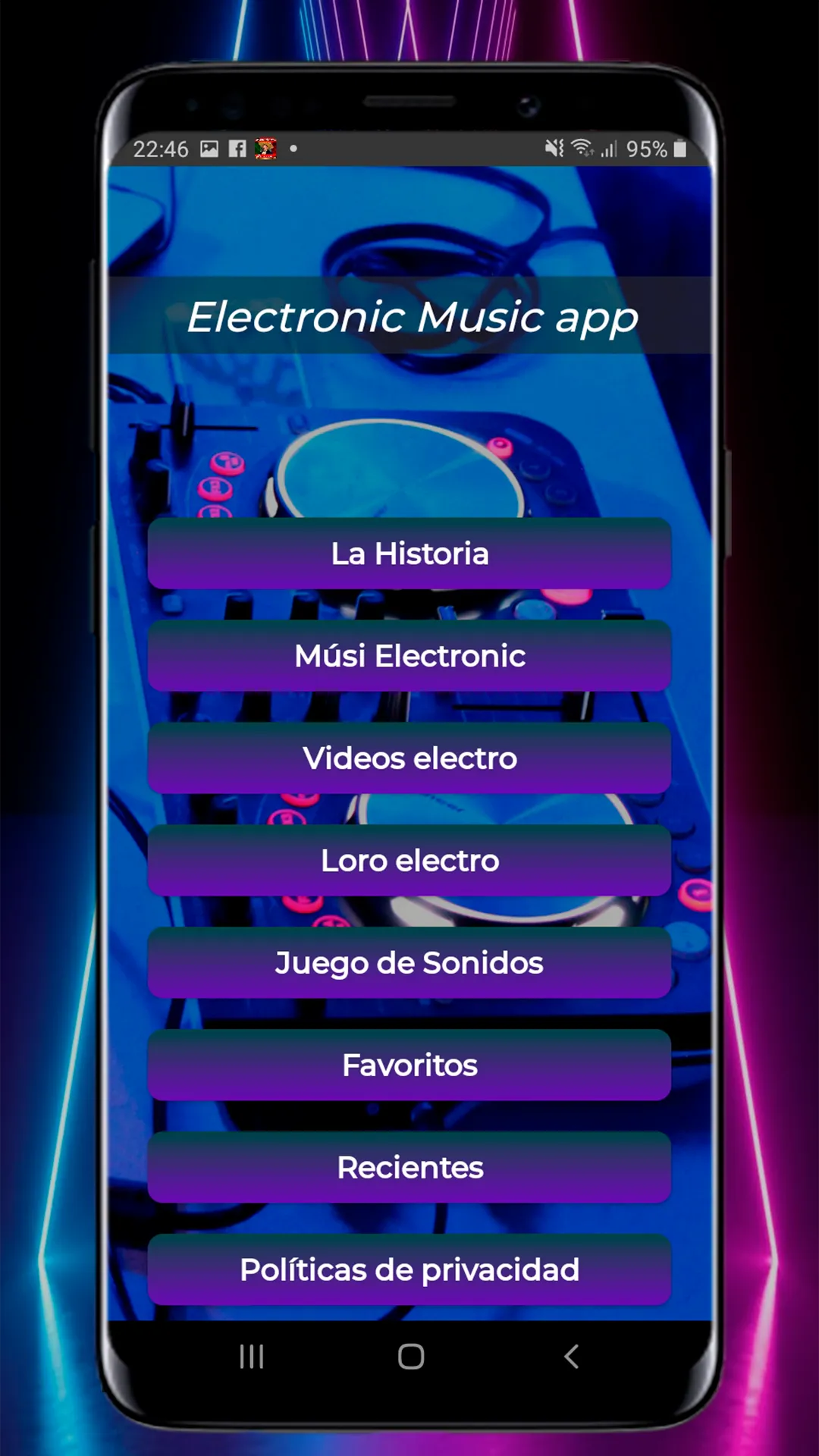 Música Electrónica | Indus Appstore | Screenshot