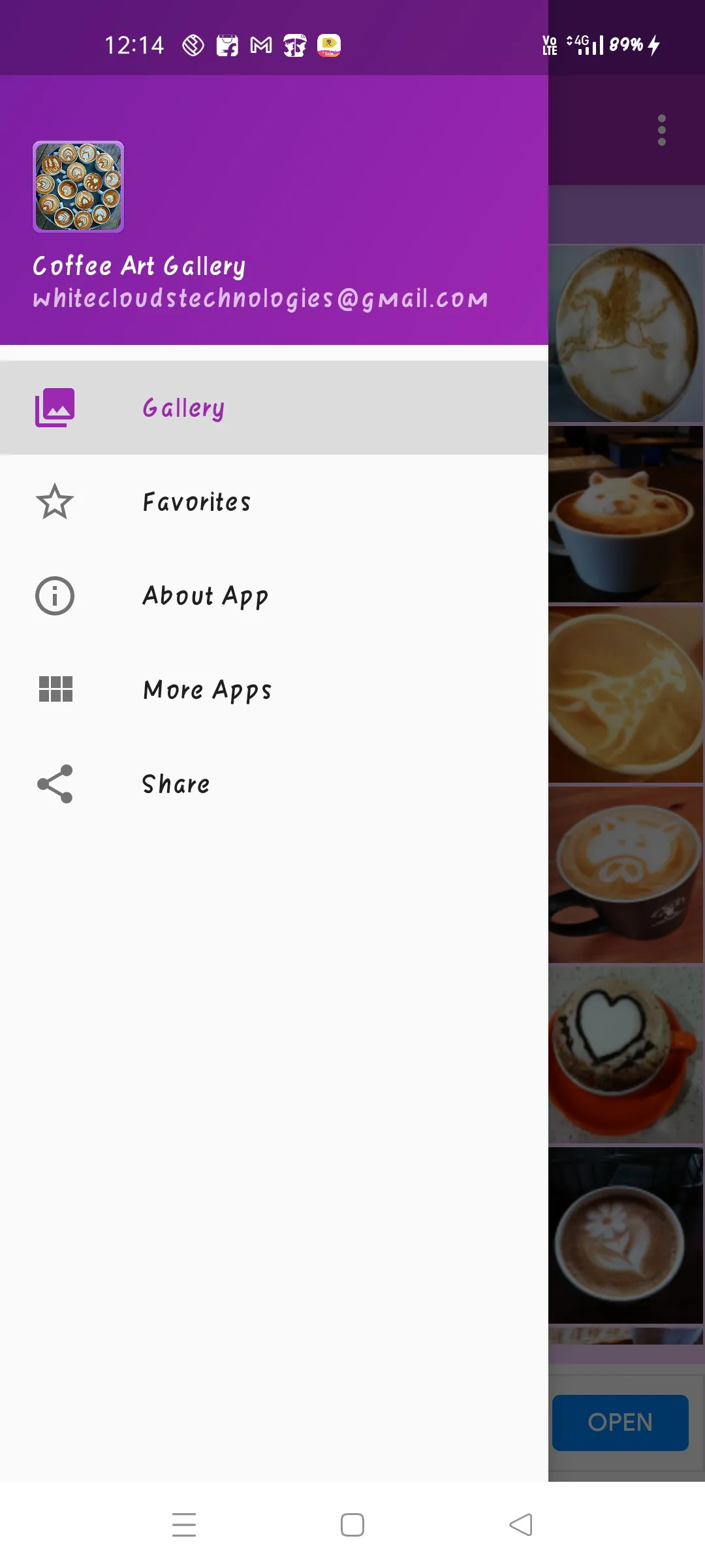 Coffee Art  Gallery | Indus Appstore | Screenshot