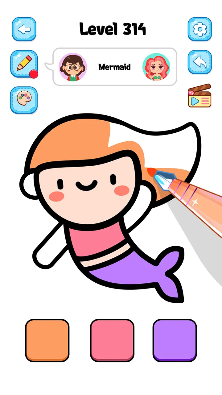 Coloring Book: ASMR Tap Paint | Indus Appstore | Screenshot