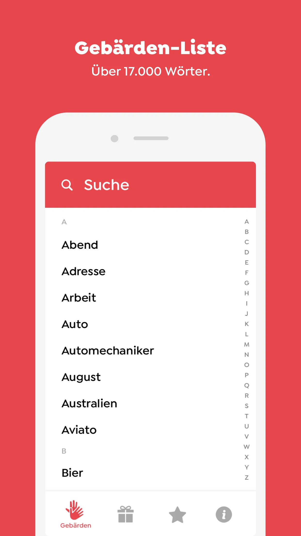 Lina App für Gebärdensprache | Indus Appstore | Screenshot