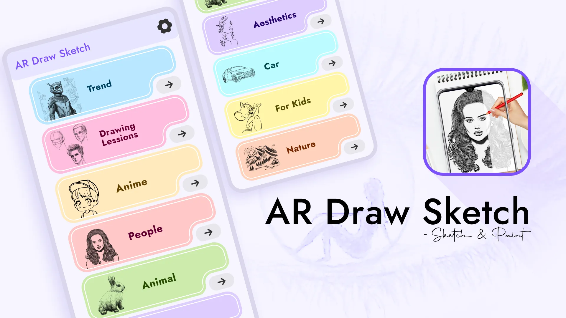 AR Draw Sketch: Sketch & Paint | Indus Appstore | Screenshot