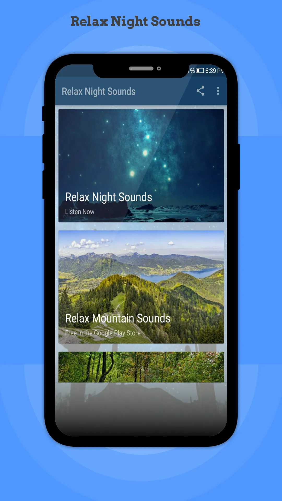 Relax Night Sounds | Indus Appstore | Screenshot