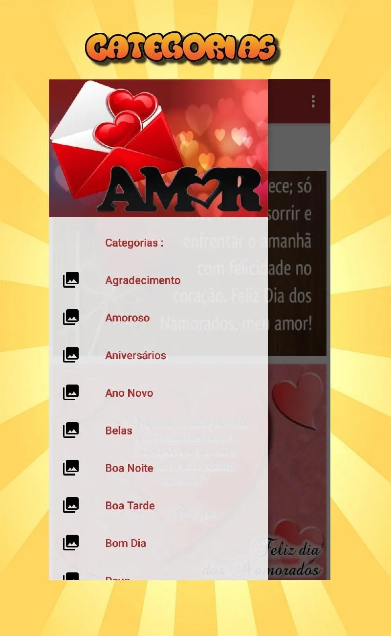 Amor e Carinho com Imagens | Indus Appstore | Screenshot