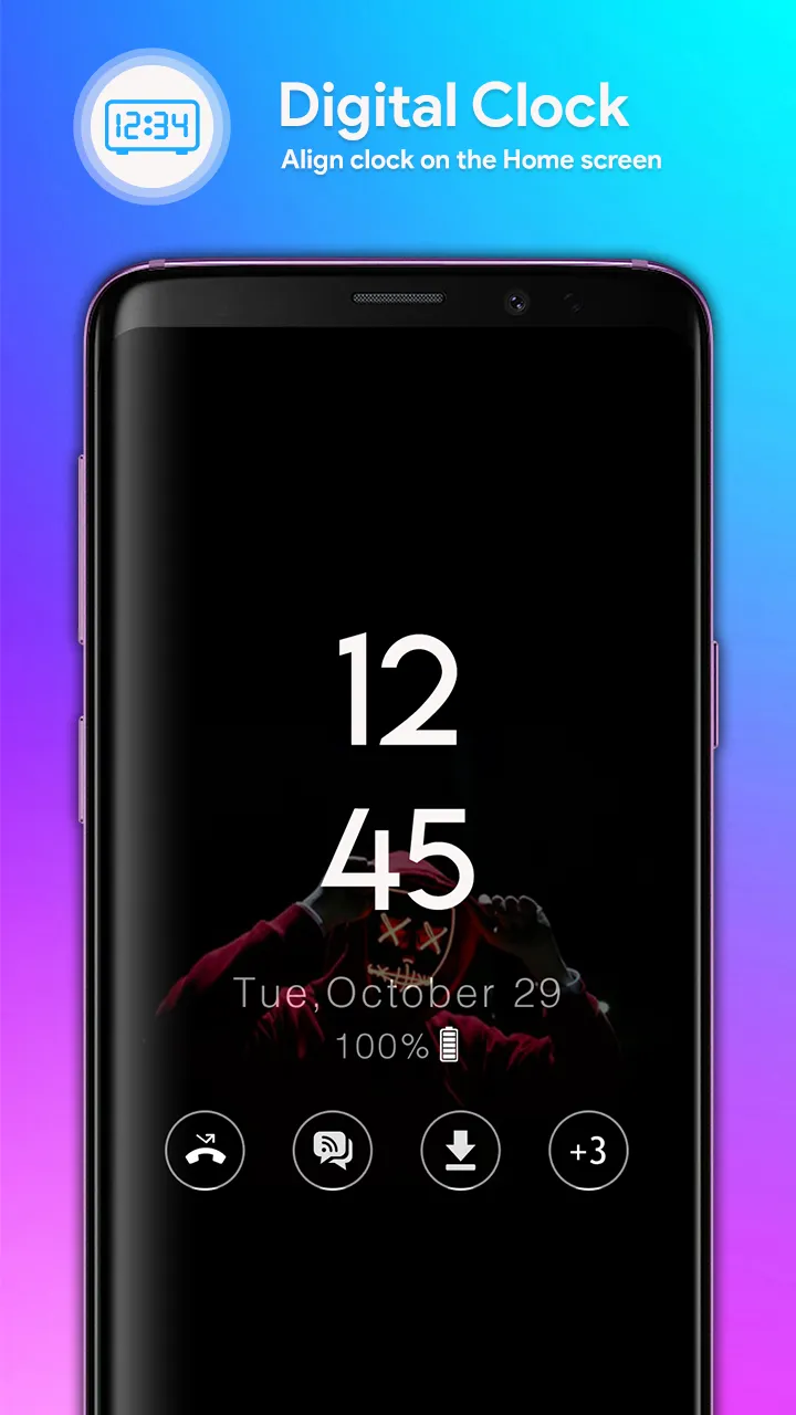 Always on Display Clock Faces | Indus Appstore | Screenshot