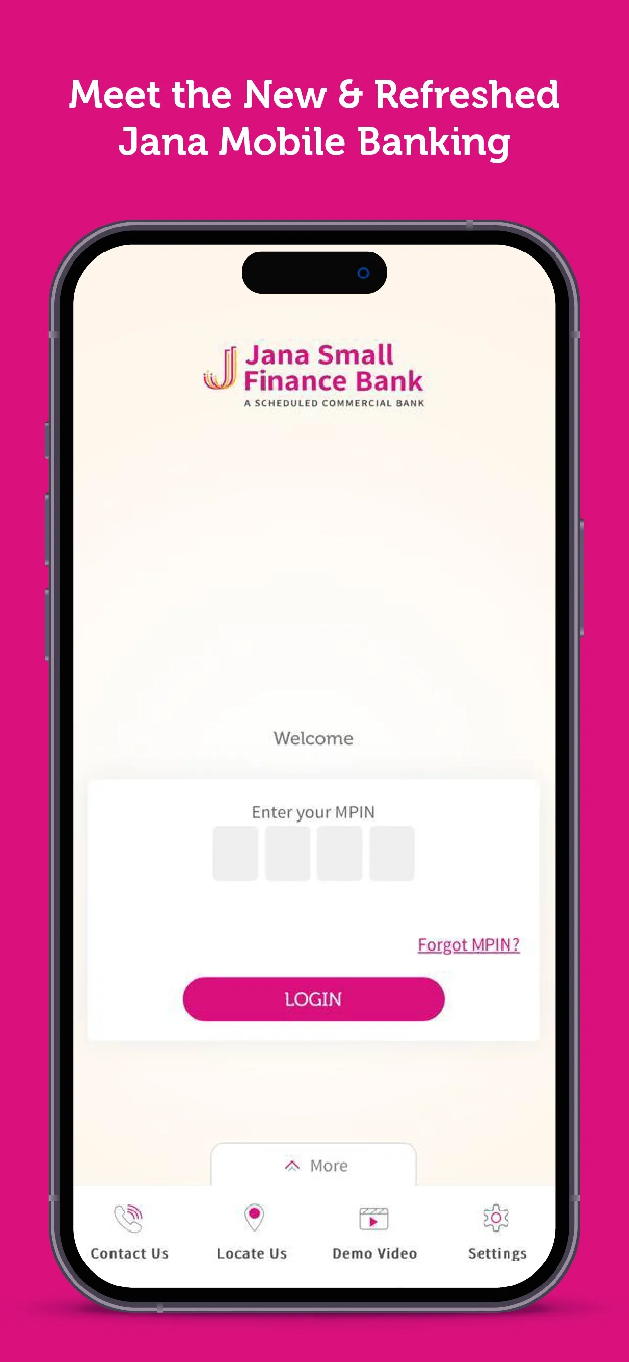 Jana Bank Mobile Banking | Indus Appstore | Screenshot