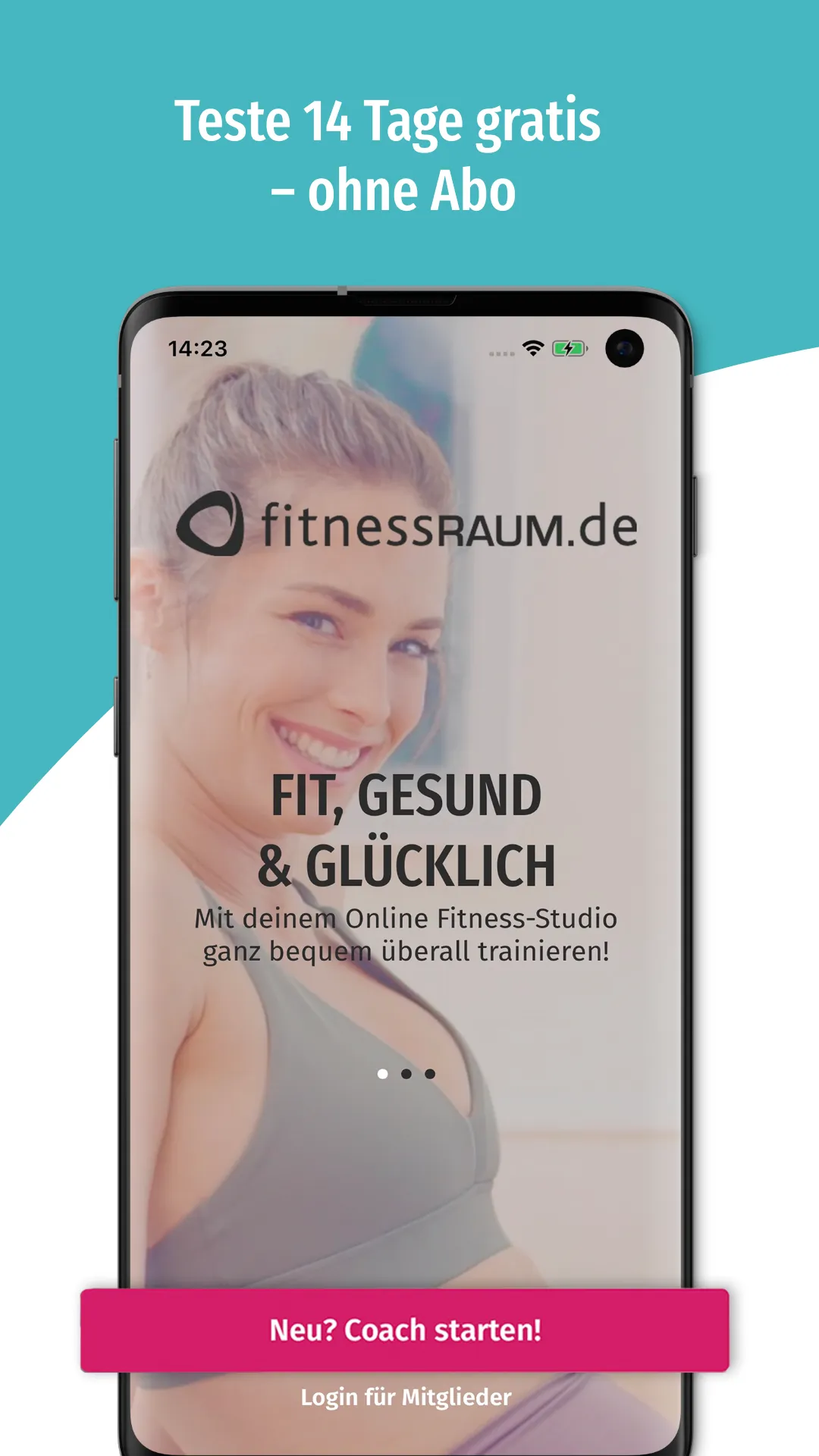 fitnessRAUM.de – Home Workouts | Indus Appstore | Screenshot