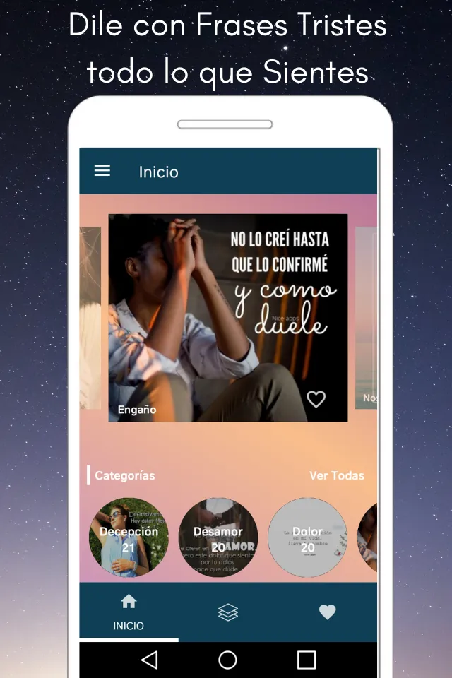 Frases de Decepcion y Tristeza | Indus Appstore | Screenshot