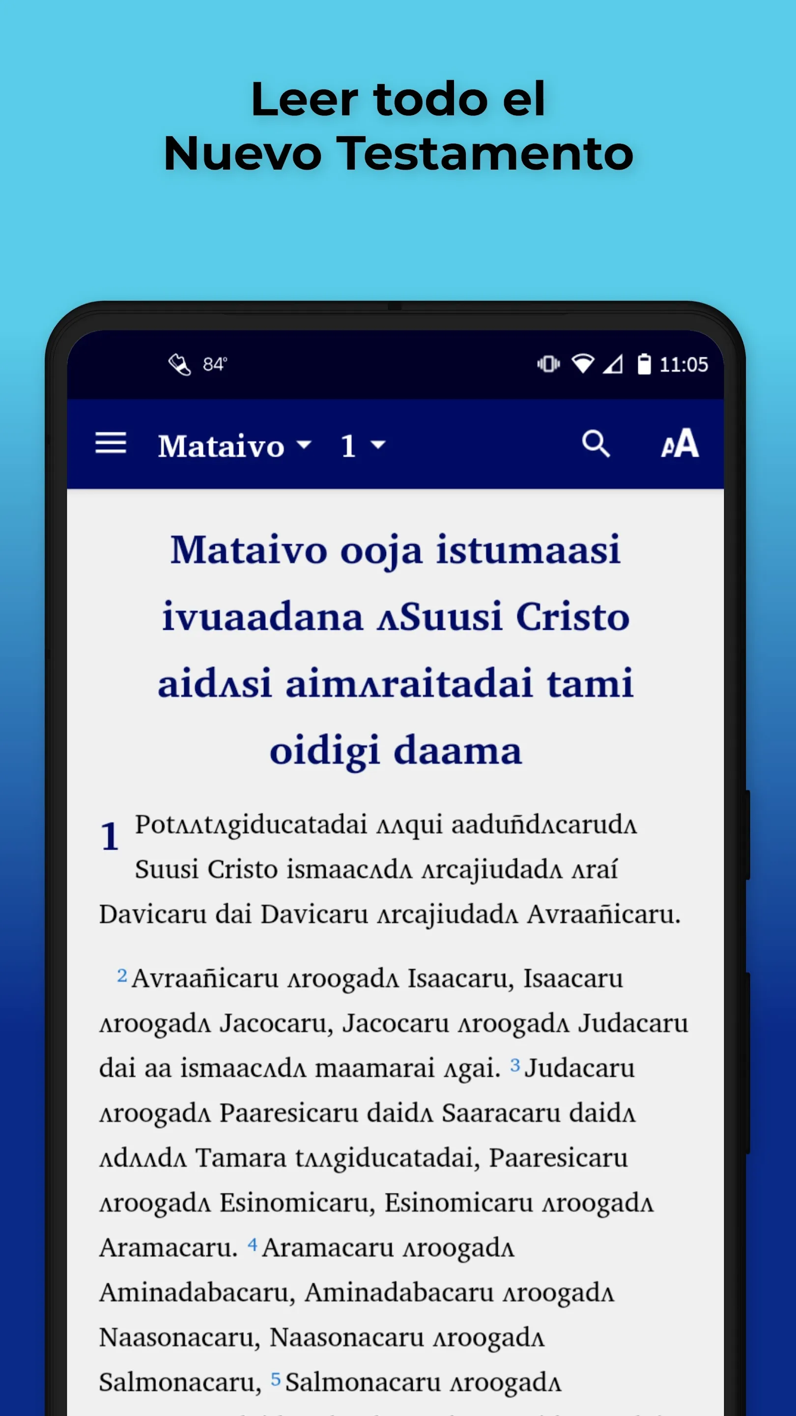 Northern Tepehuan Bible | Indus Appstore | Screenshot