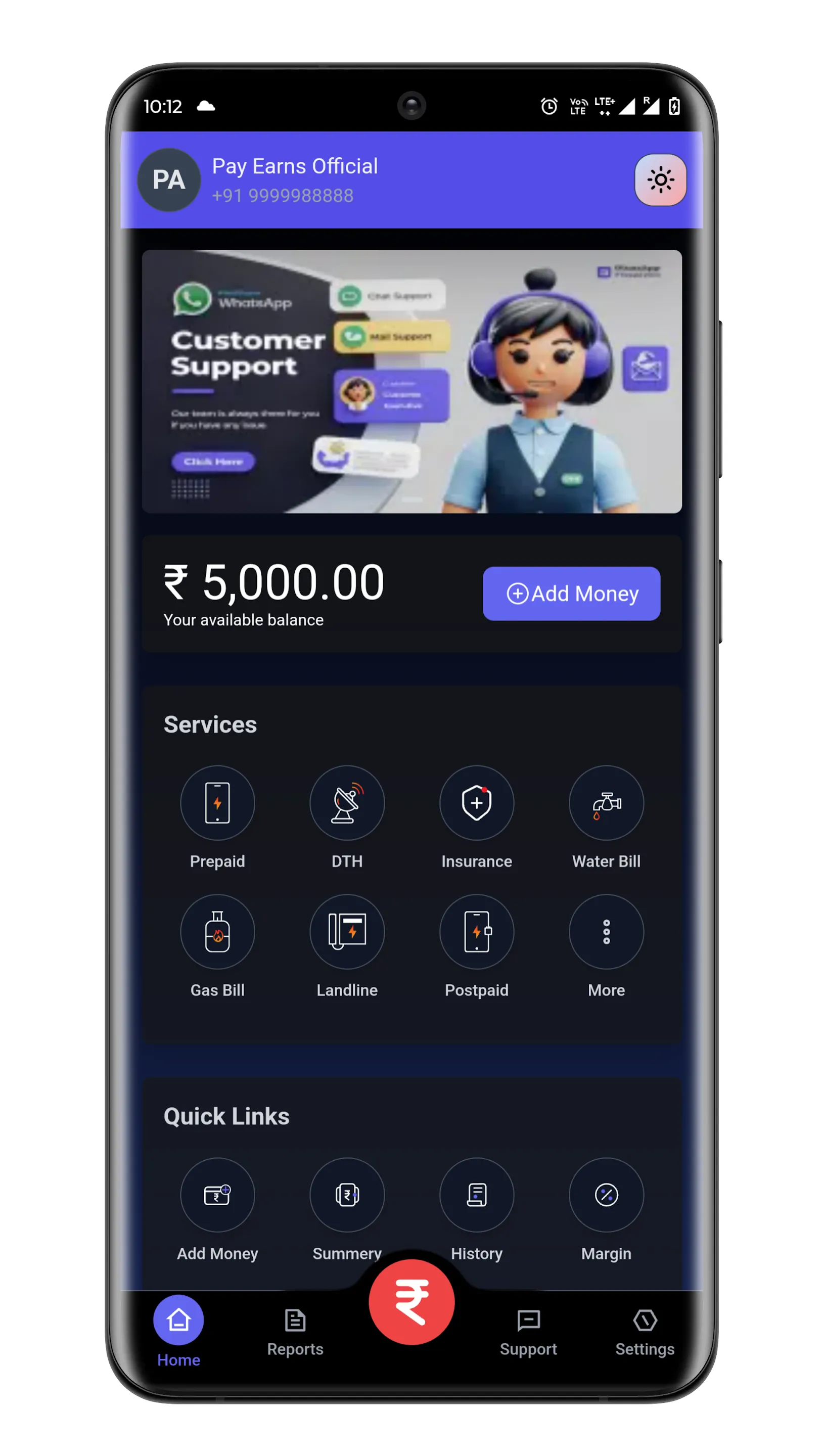 Pay Earns Mobile Recharge App | Indus Appstore | Screenshot