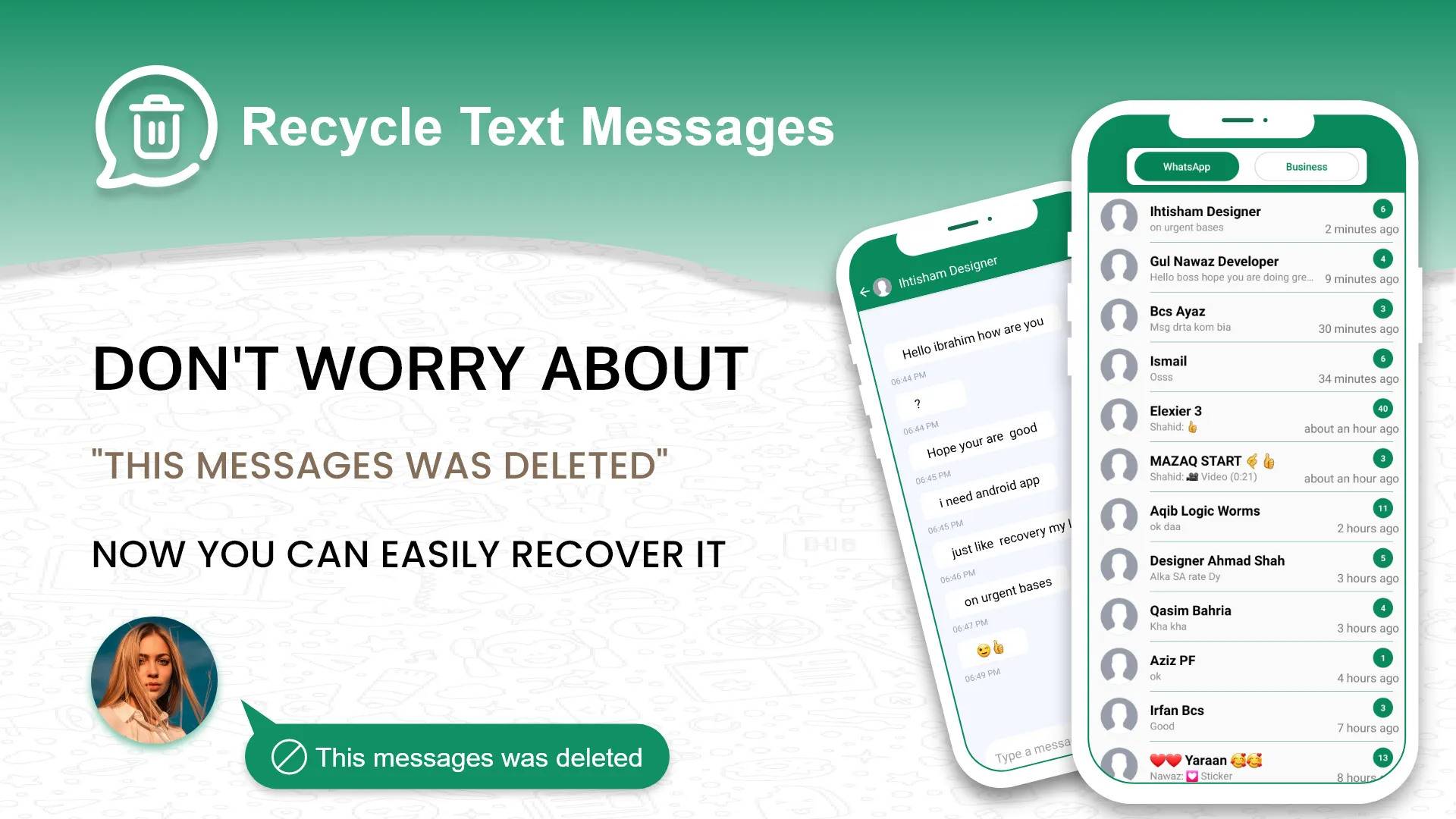 Recover Deleted Text Messages | Indus Appstore | Screenshot