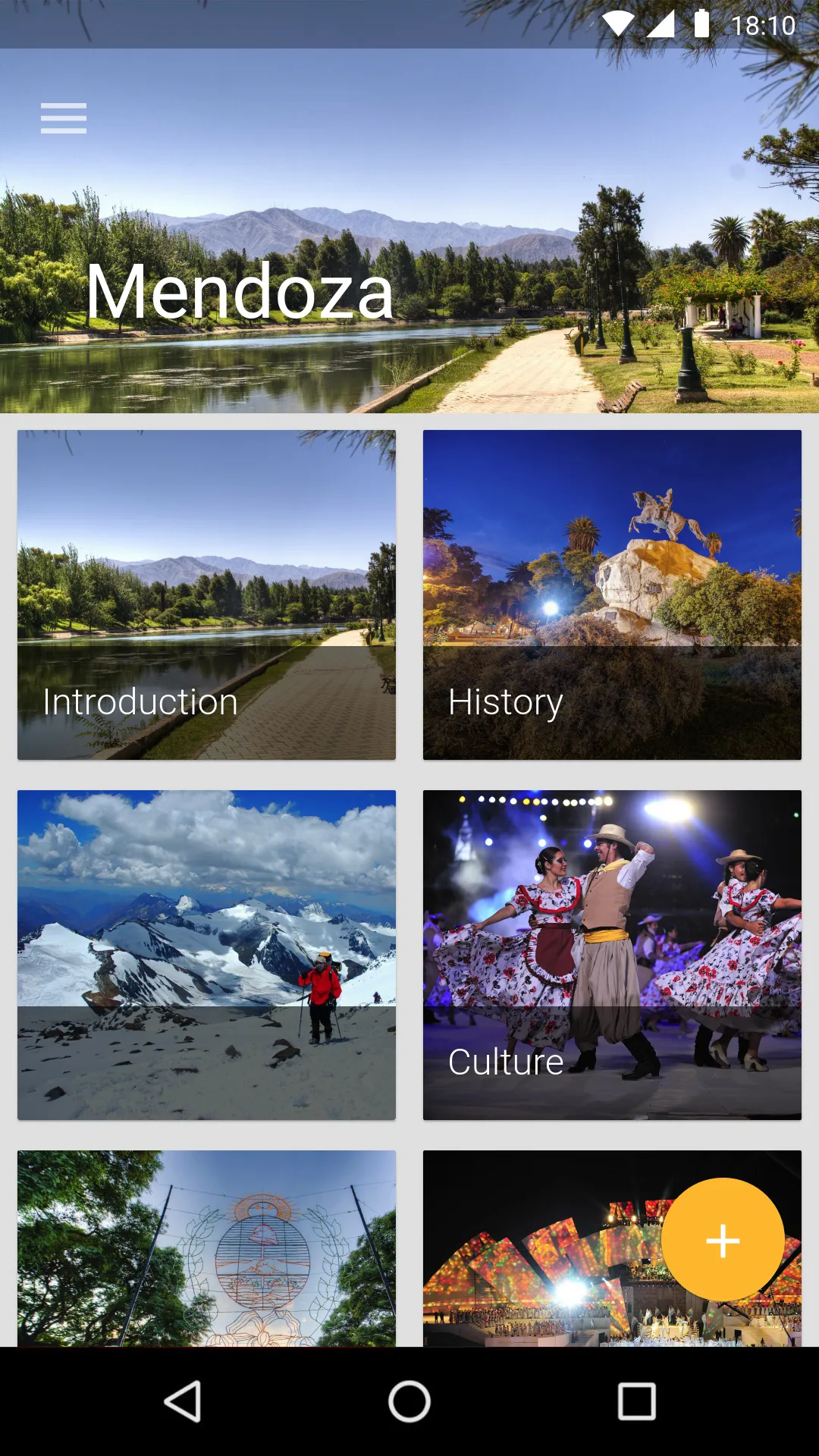 Mendoza Travel Guide | Indus Appstore | Screenshot