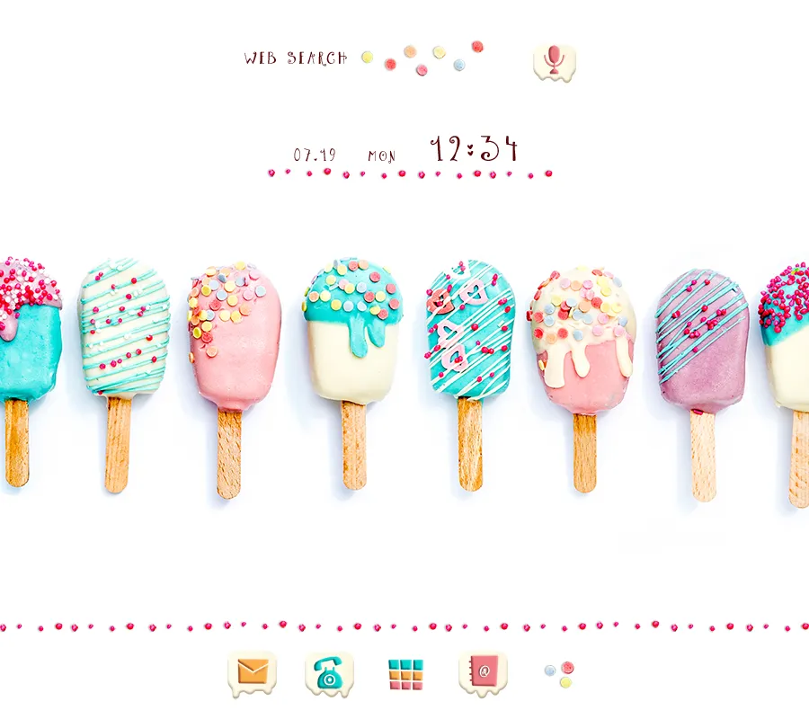 Pop Popsicles Theme | Indus Appstore | Screenshot