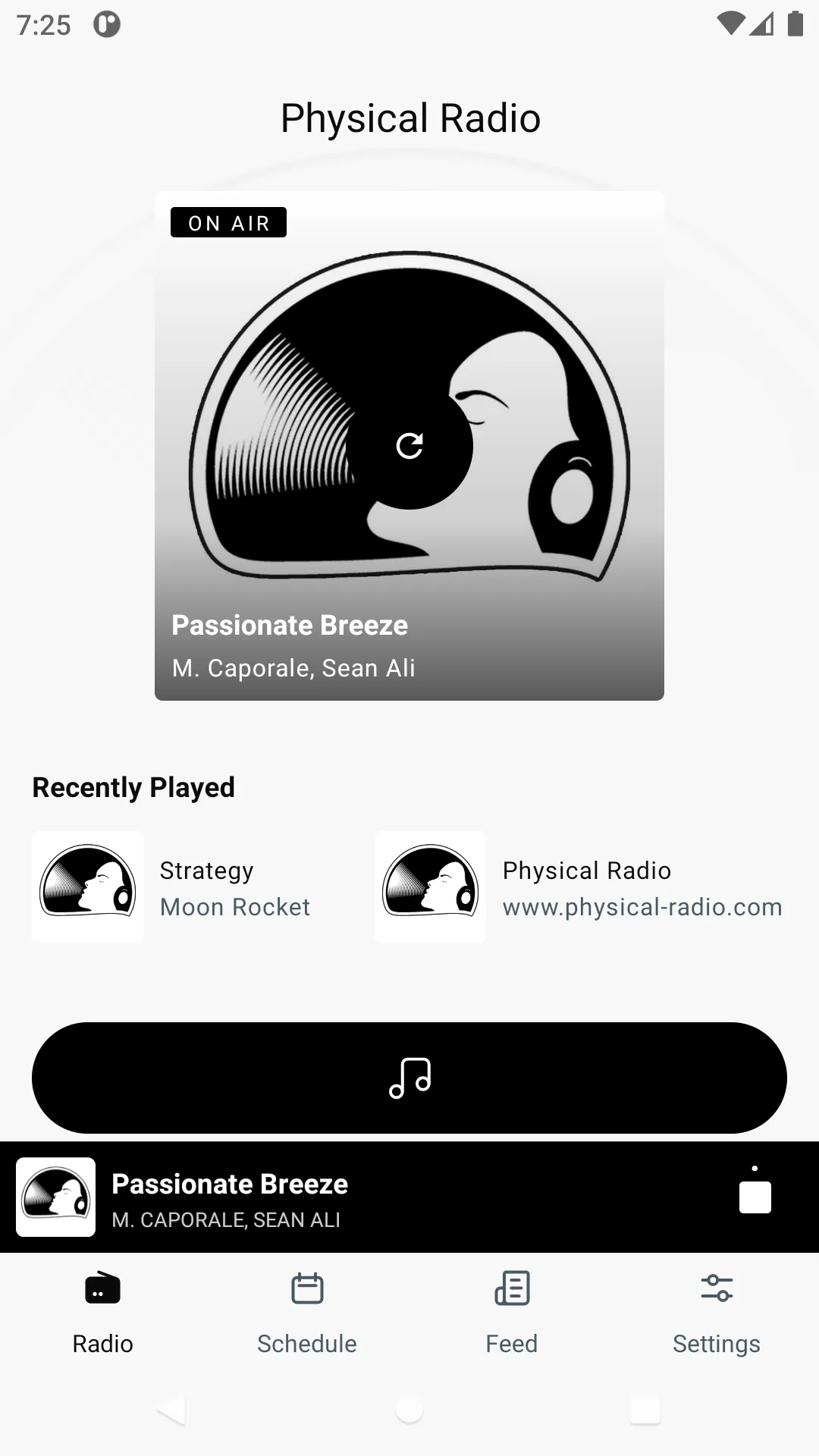 Physical Radio | Indus Appstore | Screenshot