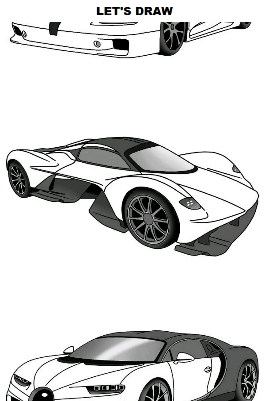 Draw Cars: Hypercar | Indus Appstore | Screenshot