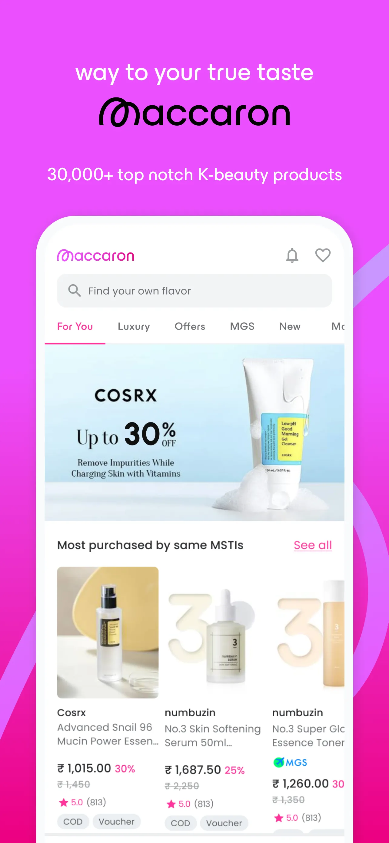 Maccaron Beauty Shopping App | Indus Appstore | Screenshot