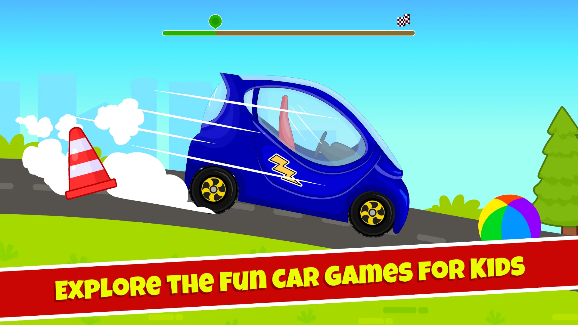 Tizi Town Car Racing for Kids | Indus Appstore | Screenshot