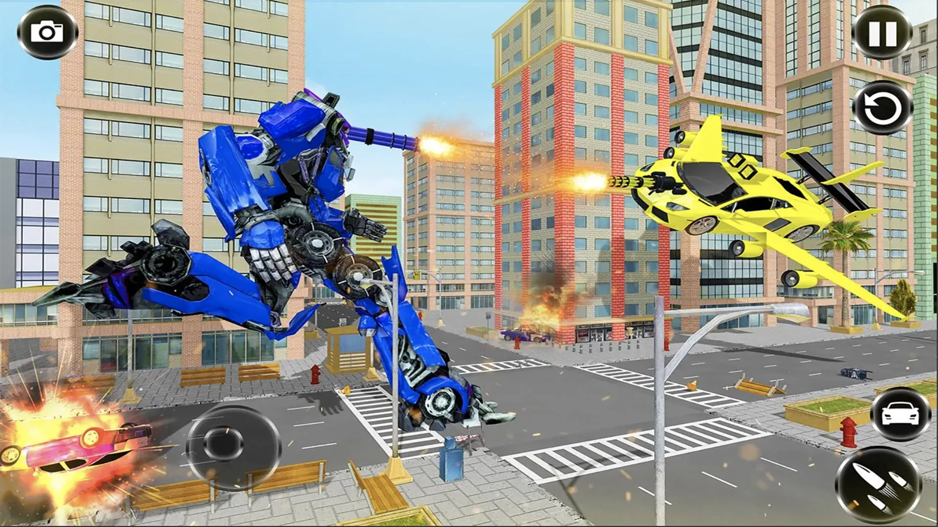 Flying Car Games Transformers | Indus Appstore | Screenshot