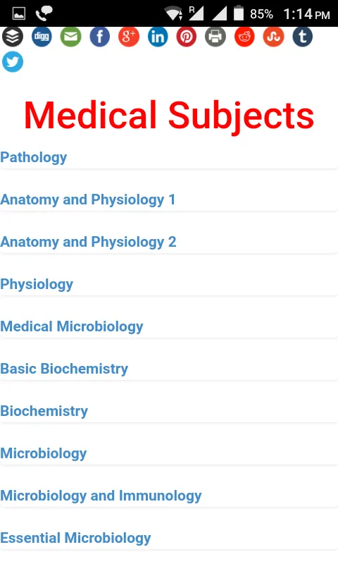 Medical Study Notes | Indus Appstore | Screenshot