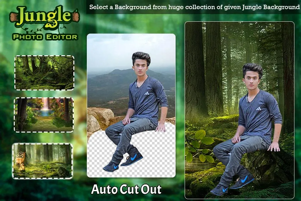 Jungle Photo Editor | Indus Appstore | Screenshot