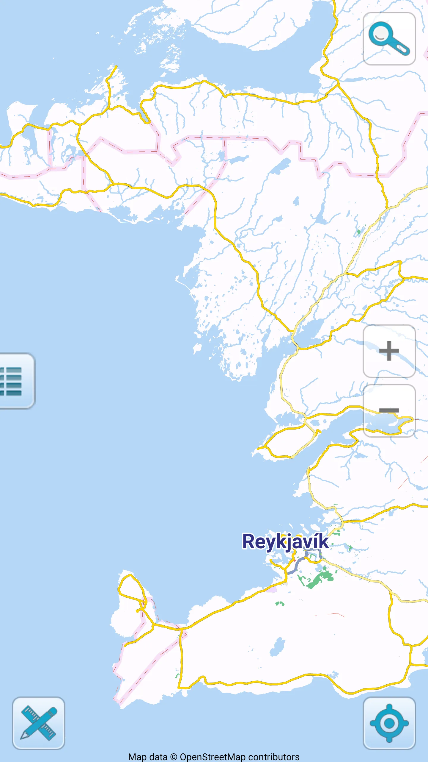 Map of Iceland offline | Indus Appstore | Screenshot