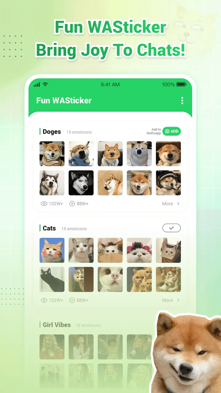 fun WASticker | Indus Appstore | Screenshot