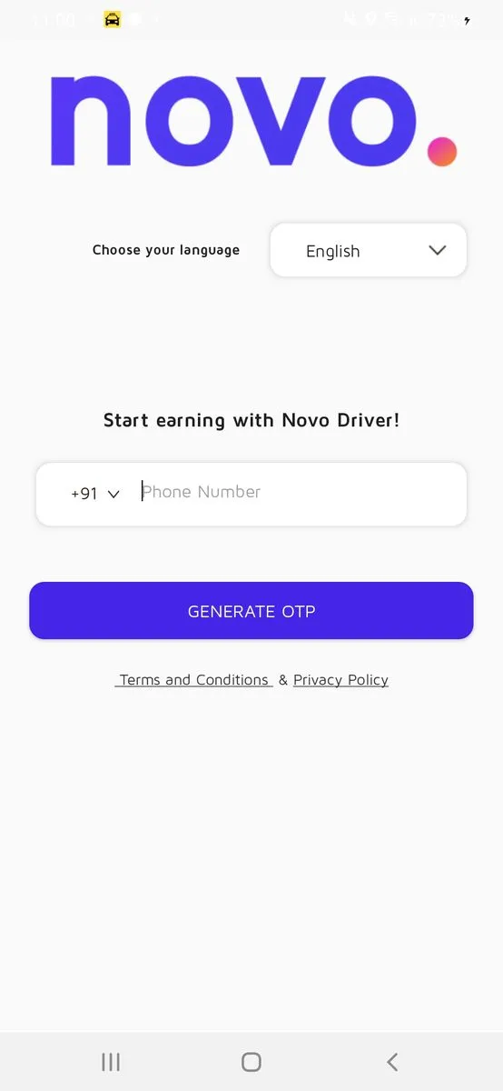 Novo Driver | Indus Appstore | Screenshot