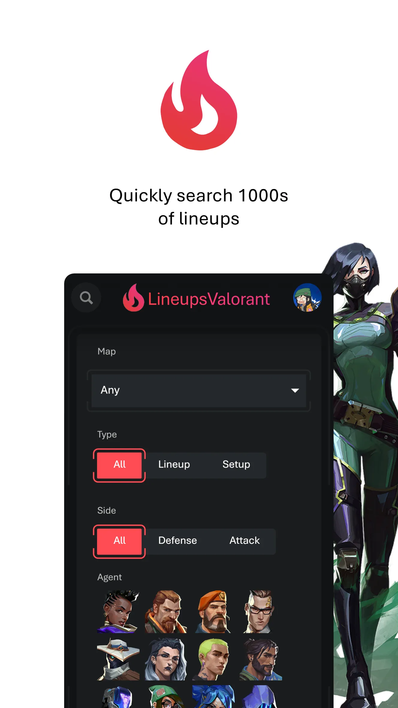 LineupsValorant | Indus Appstore | Screenshot