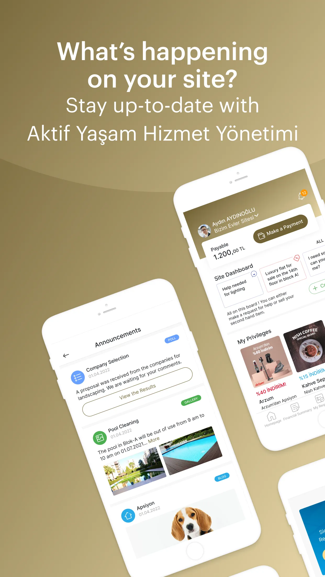 Aktif Yaşam Hizmet Yönetimi | Indus Appstore | Screenshot