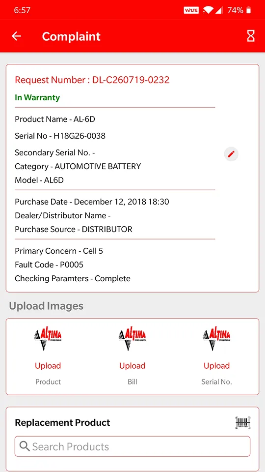 Altima Engineer Application | Indus Appstore | Screenshot