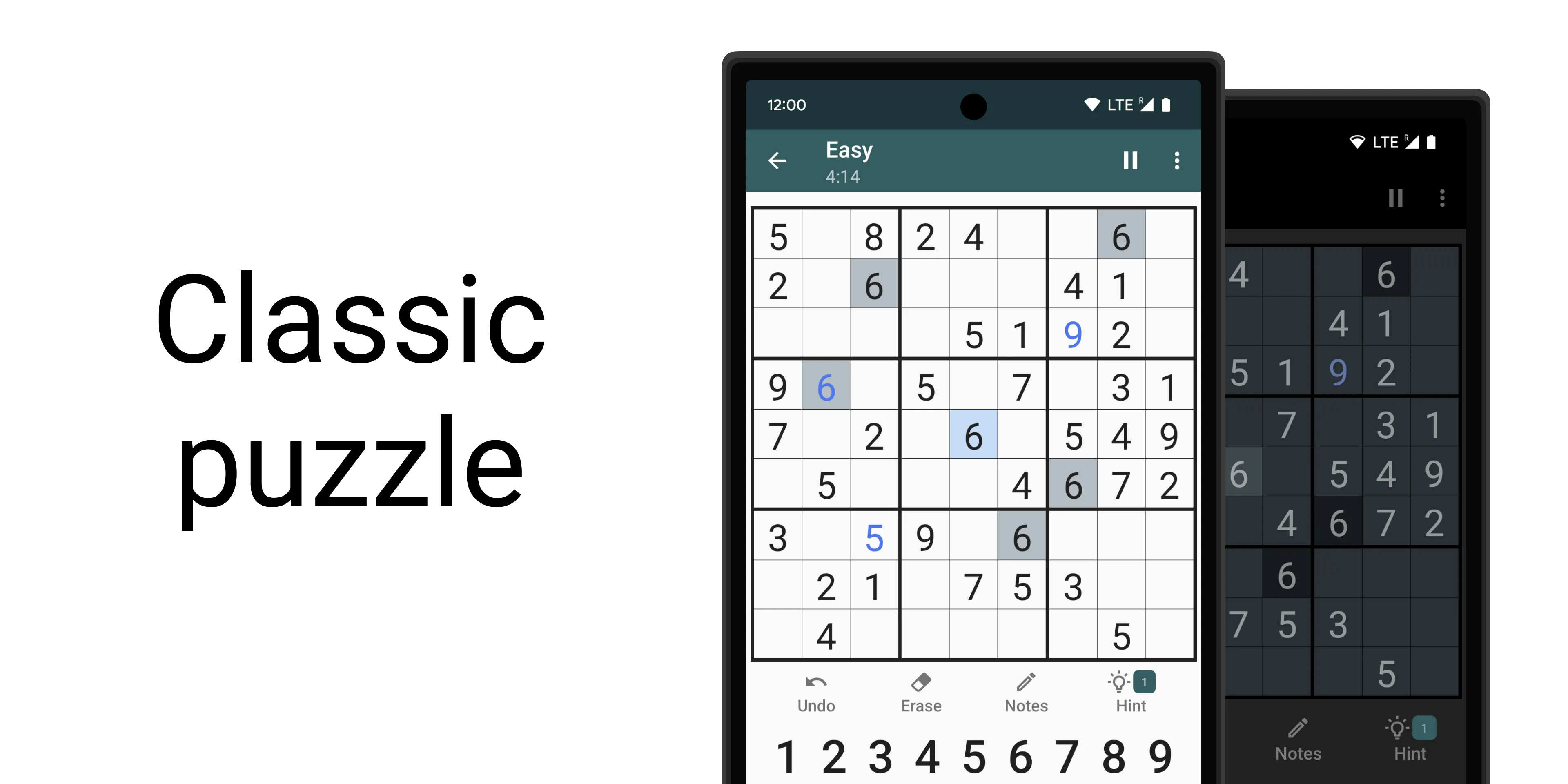 Sudoku - Classic Sudoku Game | Indus Appstore | Screenshot