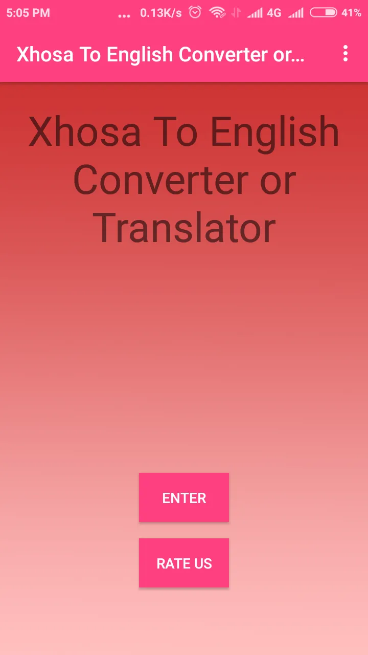 Xhosa To English Converter | Indus Appstore | Screenshot