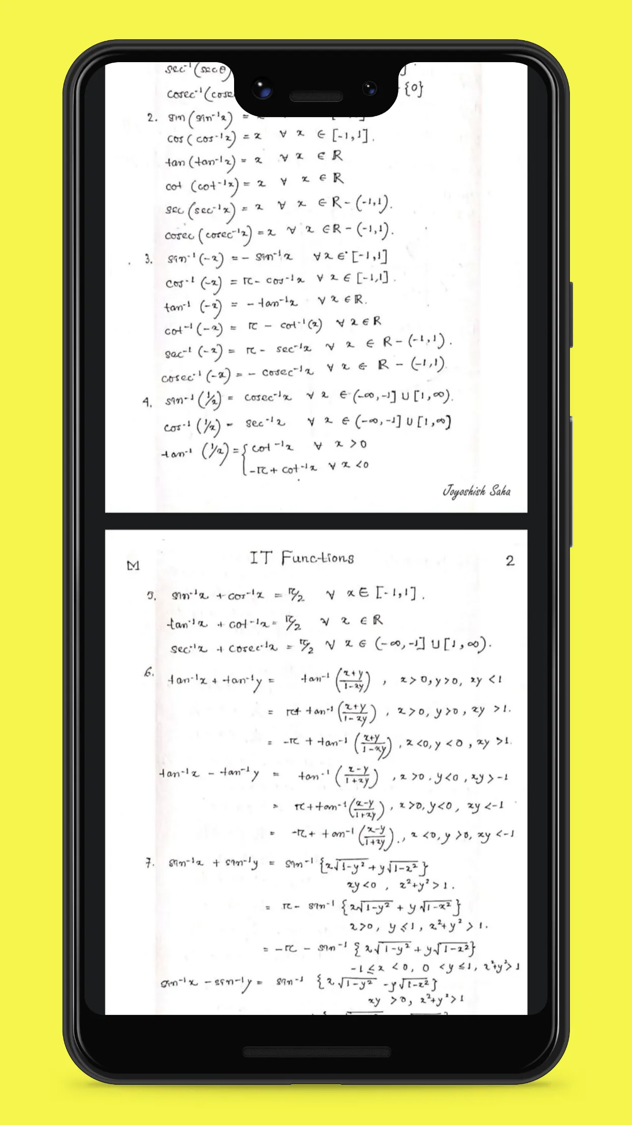 JEE Handwritten Notes | Indus Appstore | Screenshot