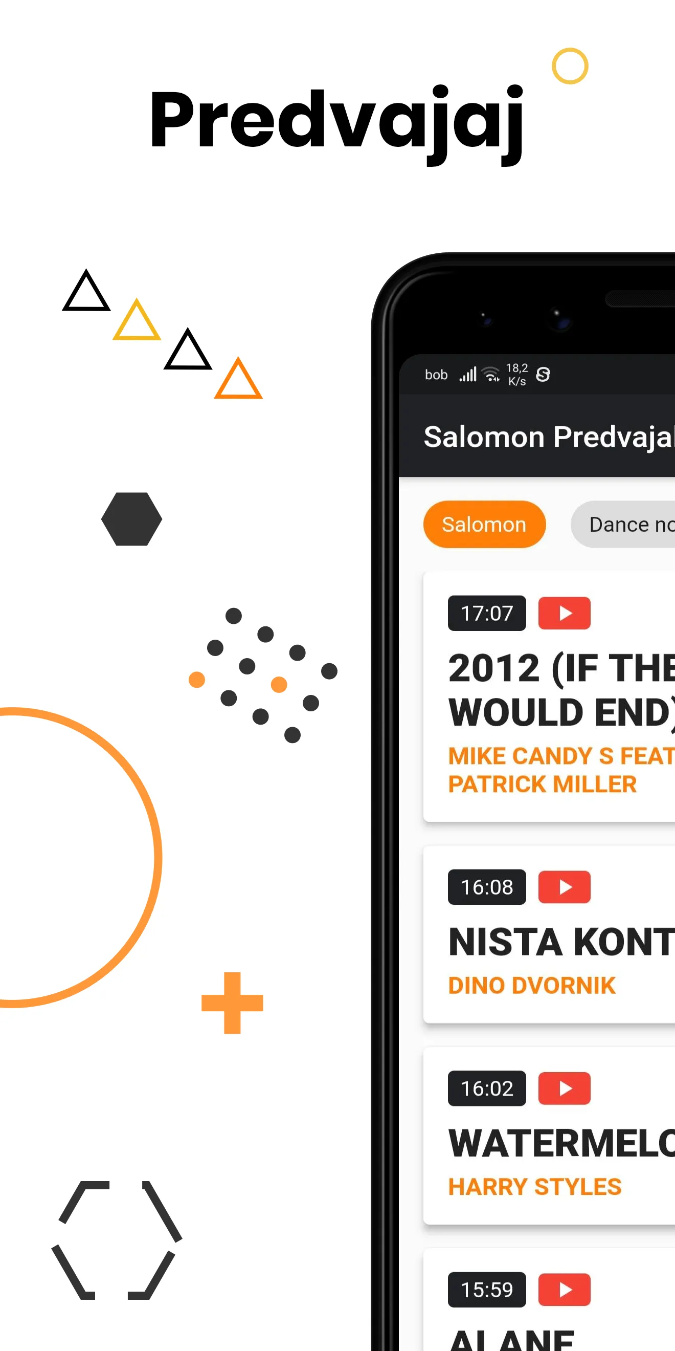 Salomon Predvajalnik | Radio | Indus Appstore | Screenshot