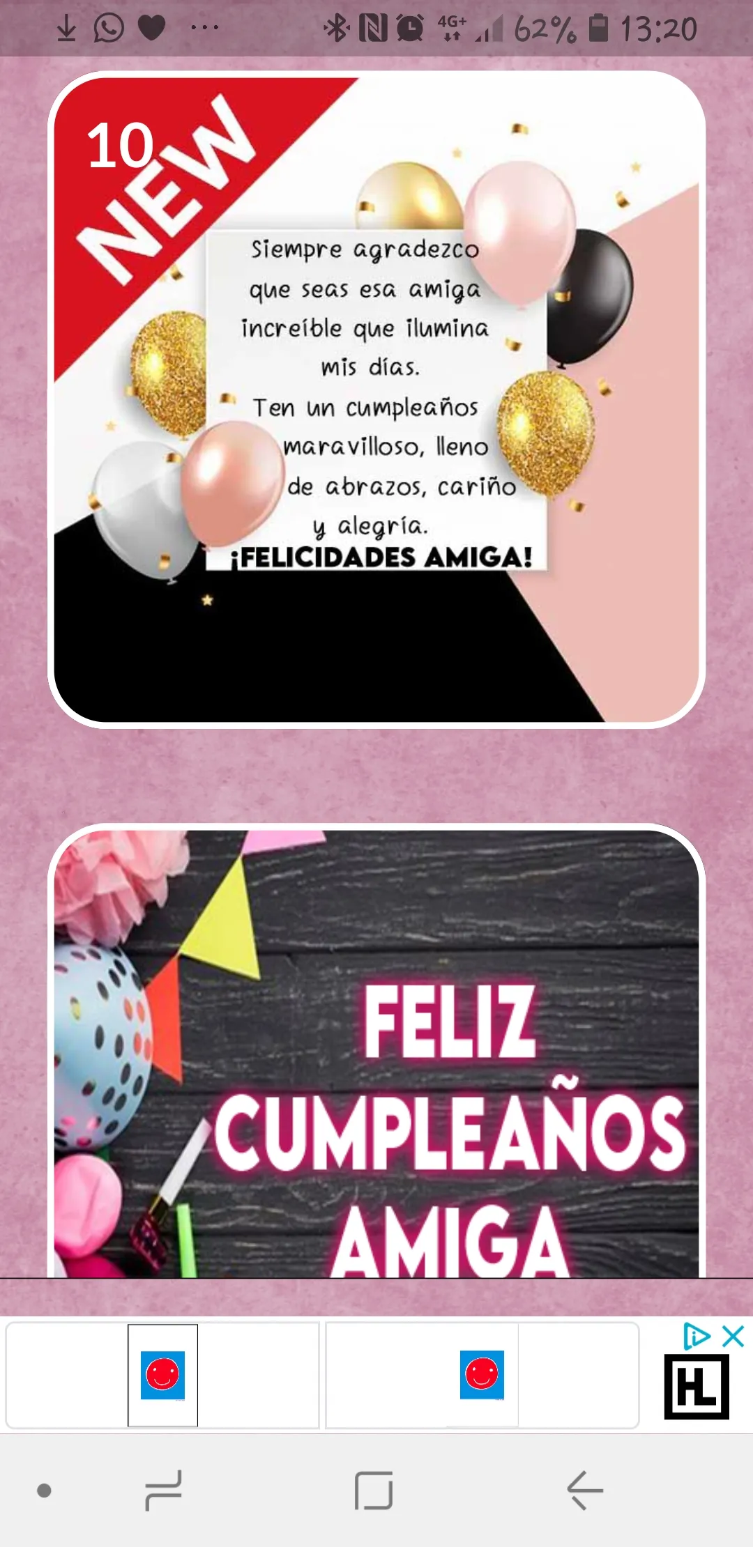 QUERIDA AMIGA FELICIDADES | Indus Appstore | Screenshot