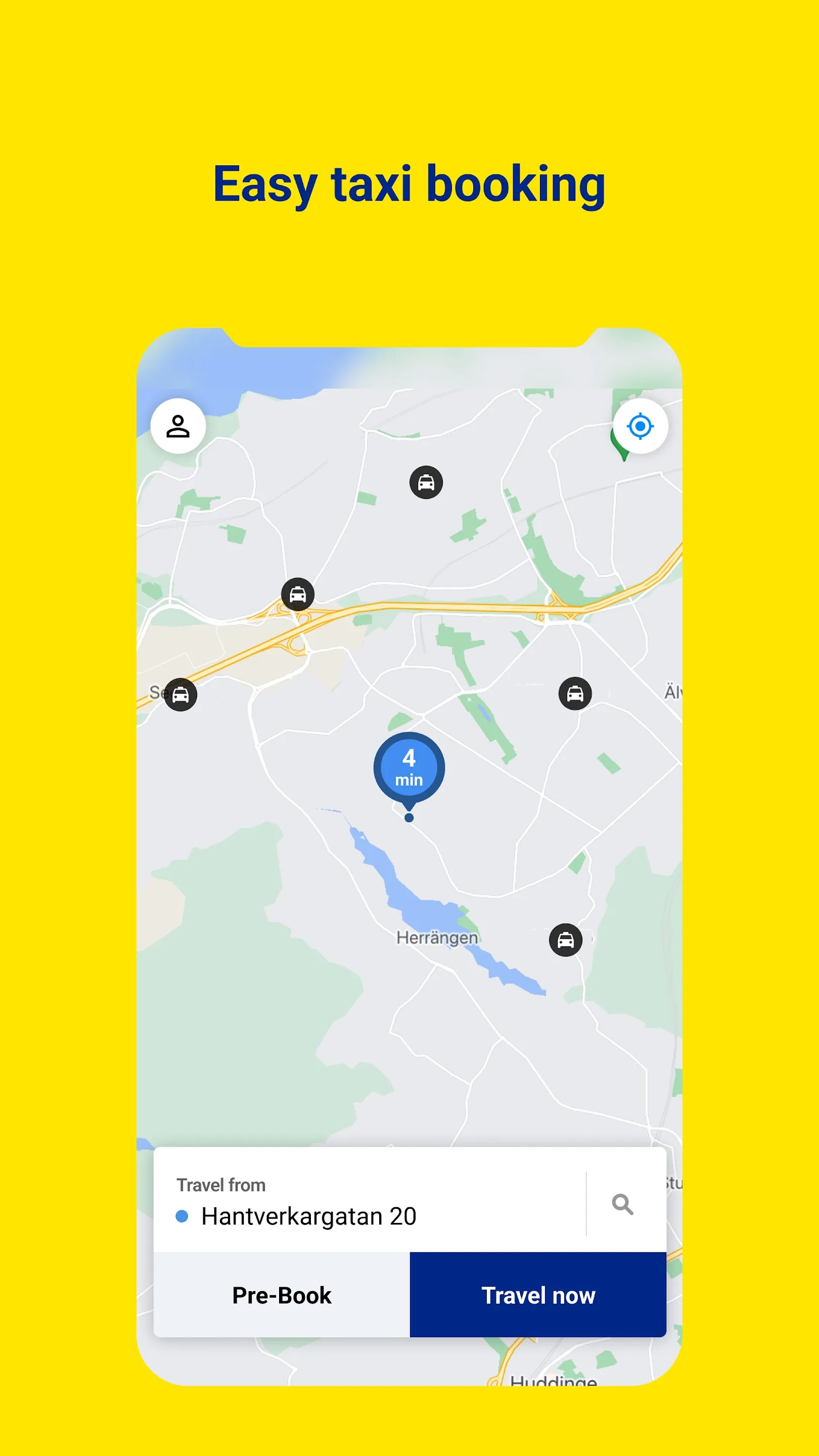 Sverigetaxi | Indus Appstore | Screenshot