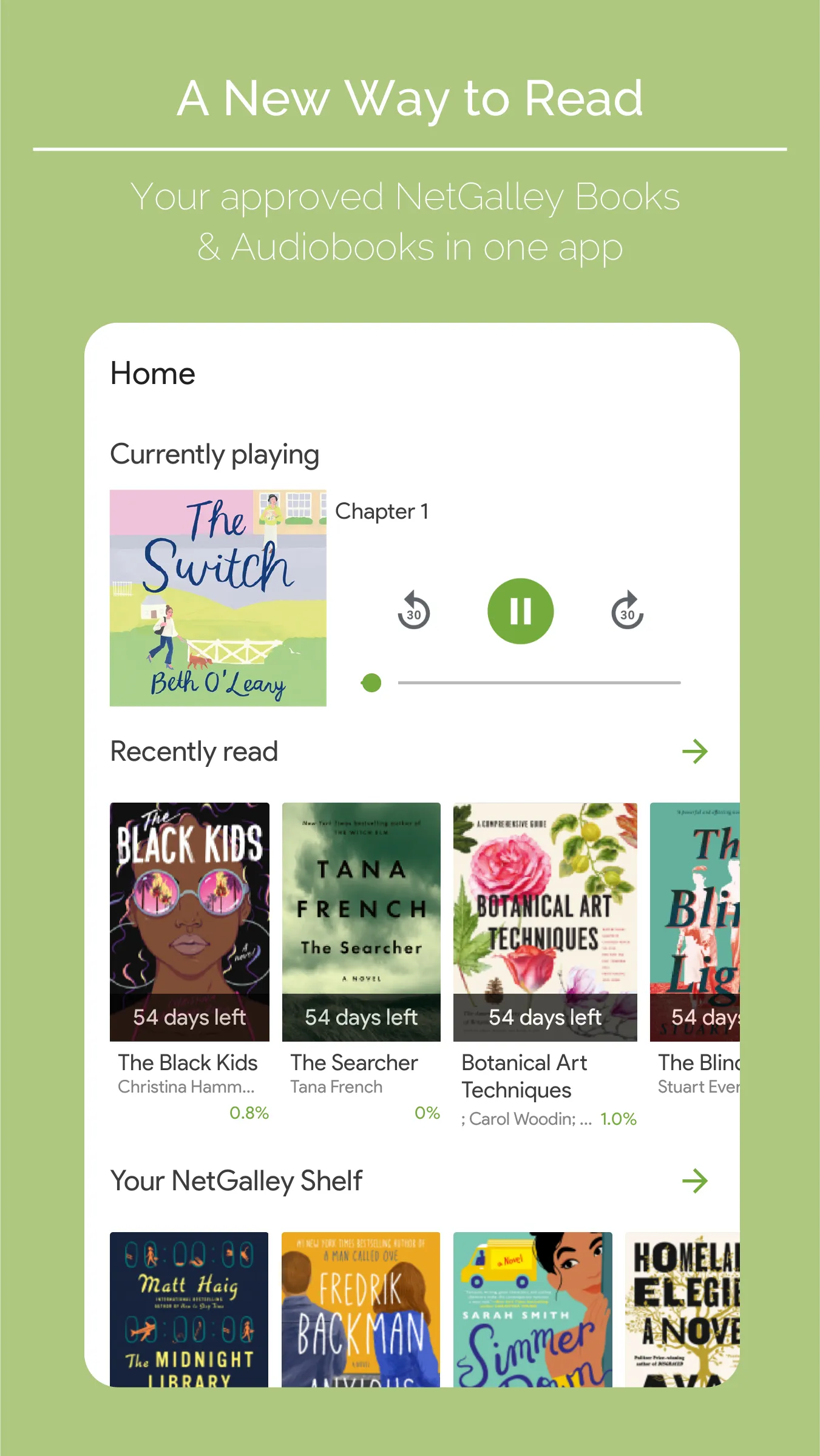 NetGalley Shelf | Indus Appstore | Screenshot