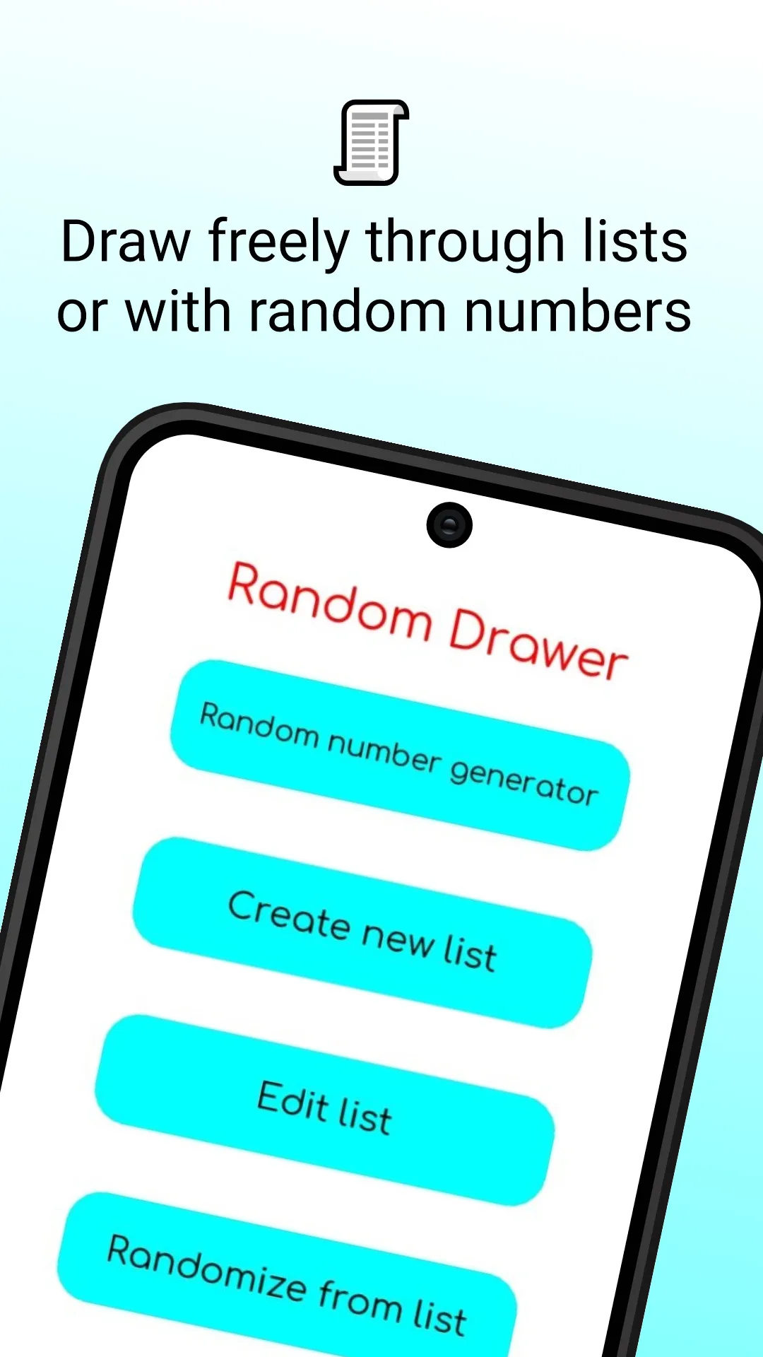 Random Drawer | Indus Appstore | Screenshot