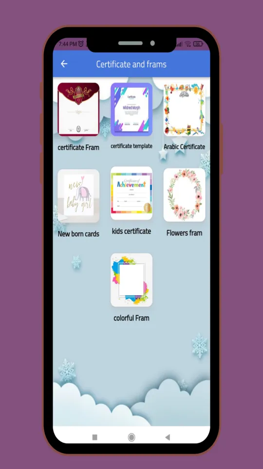 Certificates Frames templates | Indus Appstore | Screenshot