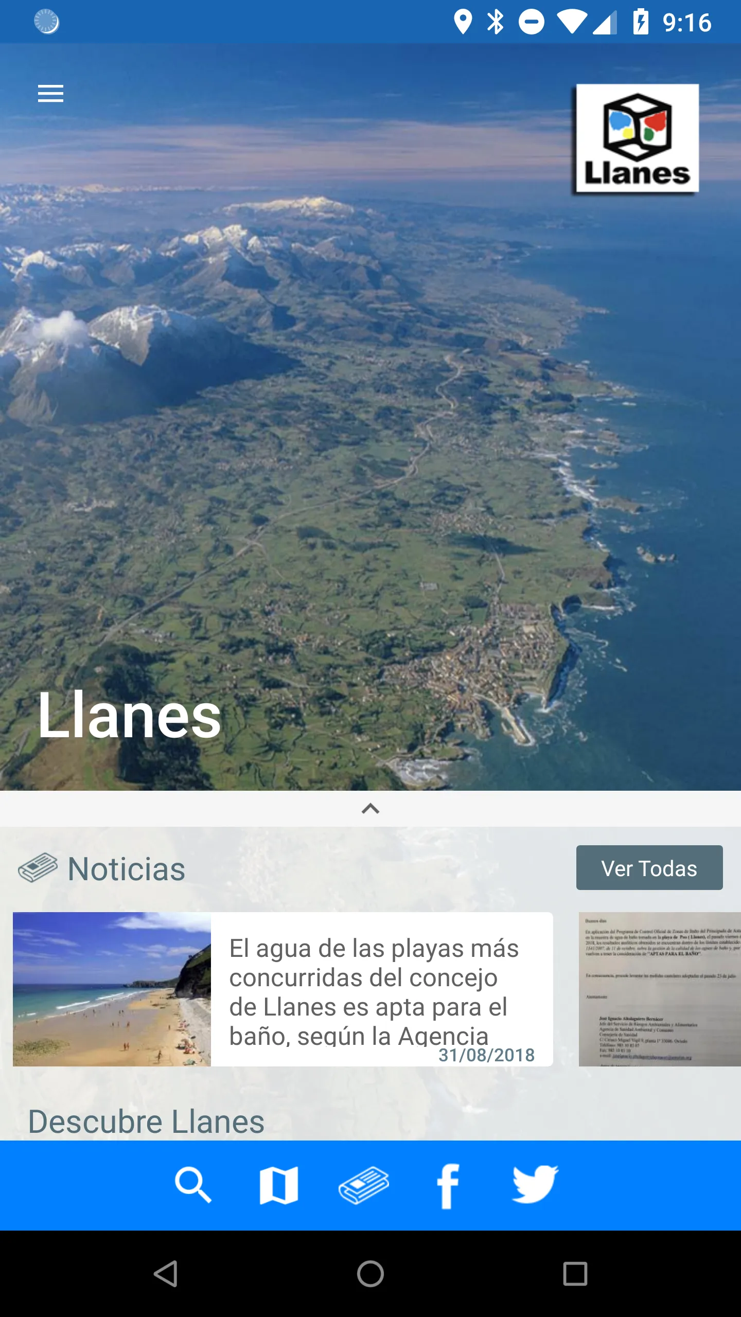 Llanes Guía Oficial | Indus Appstore | Screenshot