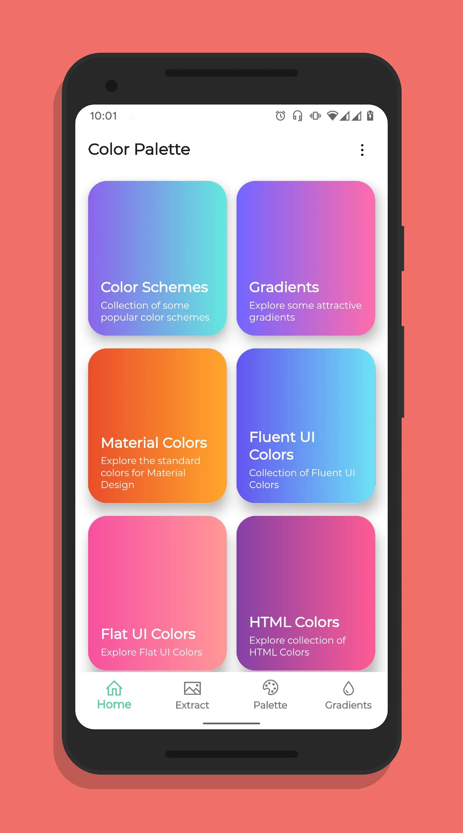 Color Palette - Extract/Create | Indus Appstore | Screenshot