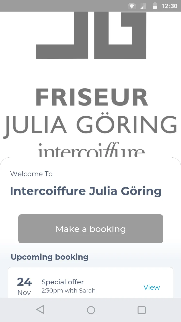 Intercoiffure Julia Göring | Indus Appstore | Screenshot