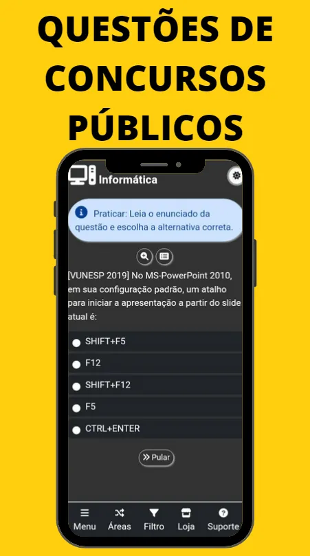 Prof Educação Física Simulados | Indus Appstore | Screenshot