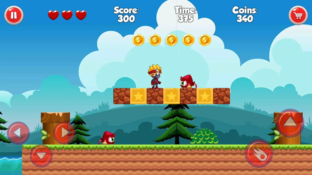 Hero Ninja Warrior Kids Advent | Indus Appstore | Screenshot