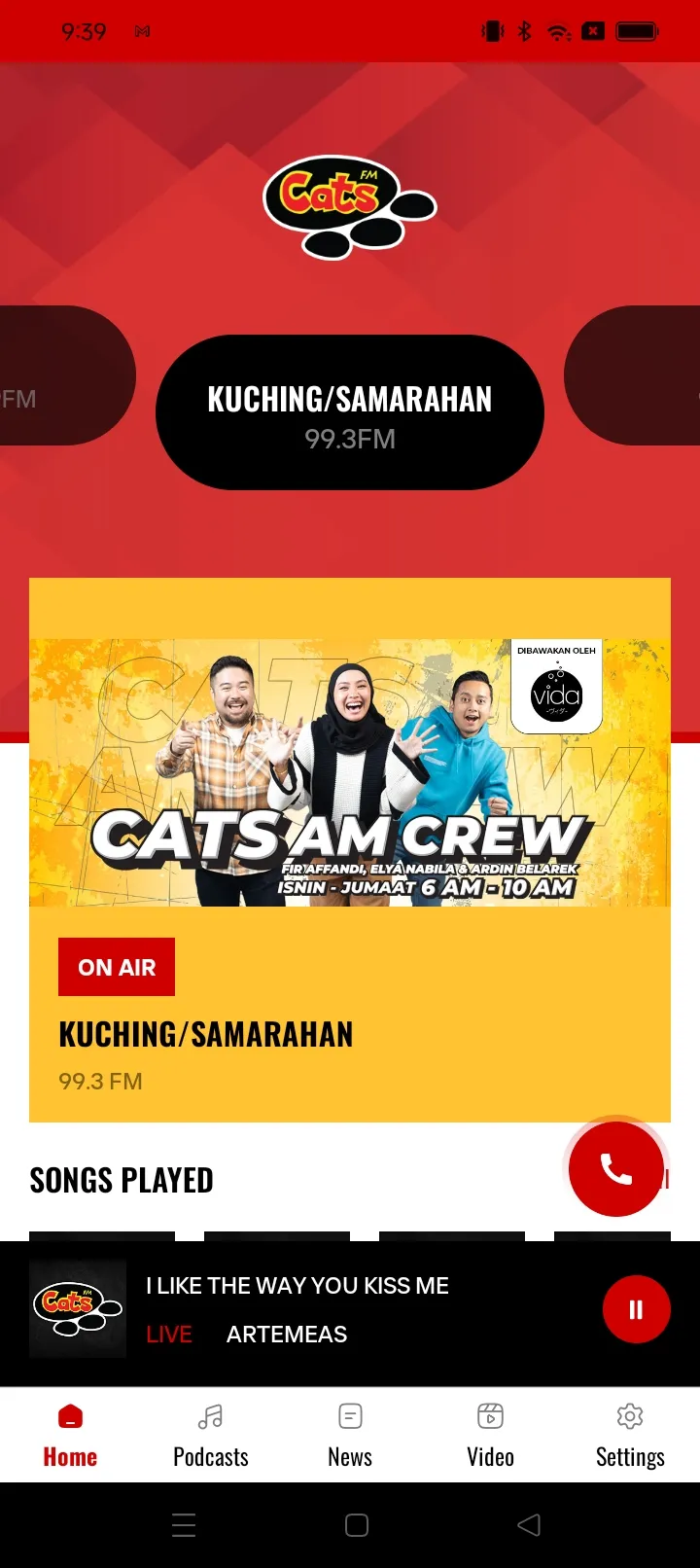 Cats FM | Indus Appstore | Screenshot