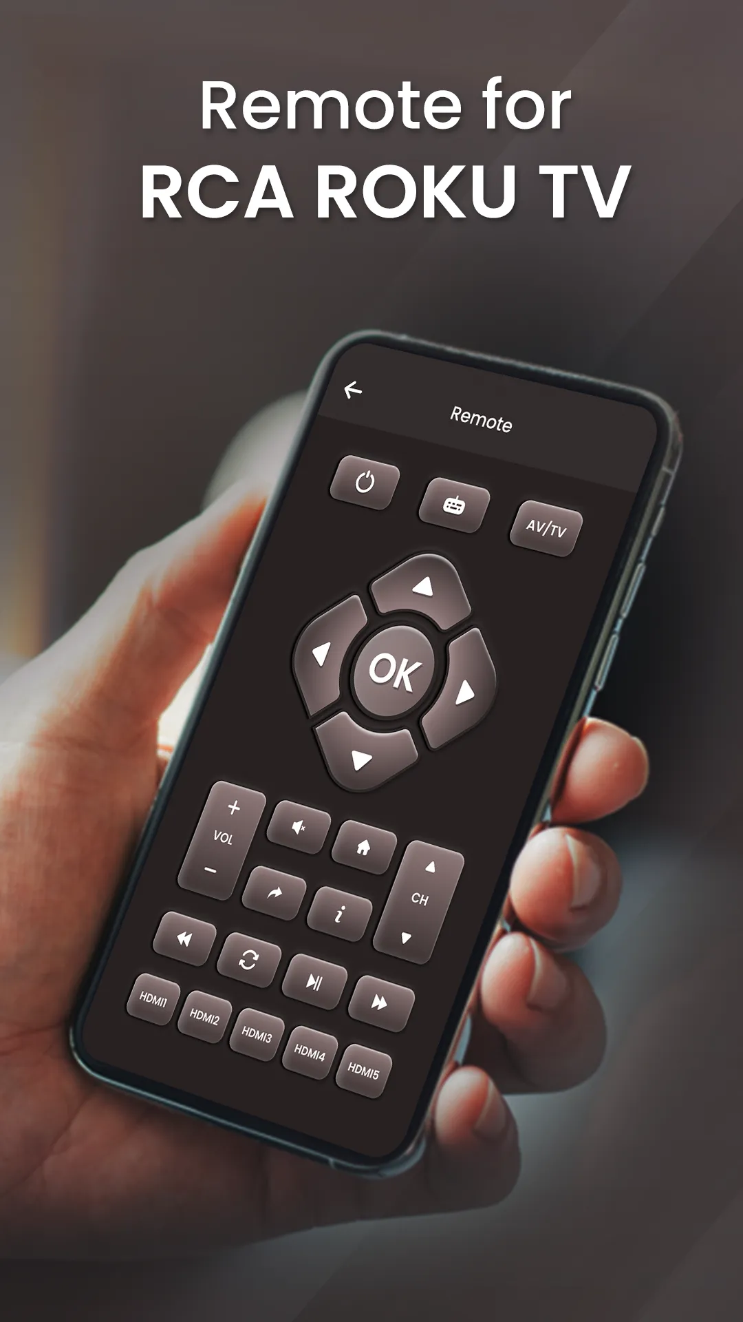 Remote for RCA Roku TV | Cast | Indus Appstore | Screenshot